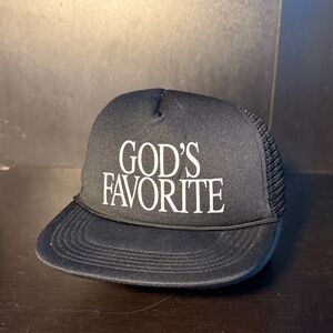 Praying “Gods favorite” trucker hat